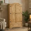 Kleiderschrank SALSA Garderobenschrank Mexiko Möbel Kiefer Produktbild-Vorschau 1