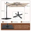 Ombrellone COSTWAY 300x300 cm, ombrellone a braccio Anteprima dell’immagine prodotto 3