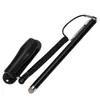 A black capacitive touchscreen stylus with a coiled cord and a clip is shown against a white background. Podgląd zdjęcia produktu