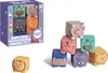 WOOPIE BABY Senzorické Kostky Zvířátka Skládačka na Mačkání Náhled obrázku produktu 1