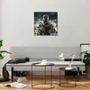 Bilder auf glas - Soldat Gewehr - 50x50cm - Glasbilder - Produktbild-Vorschau 6