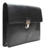 Esquire Leder Aktentasche Oxford Document Case Black Produktbild-Vorschau 2