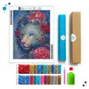 ARTULIO Diamond Painting Set - Bunter Gepard mit roten Produktbild-Vorschau 2