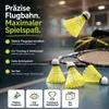 6 gele federbals voor badminton, geschikt voor training en Productafbeelding-voorbeeld 3