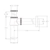 Sapho Siphons - Sifone per lavabo Retro 1 1/4, scarico 35 Anteprima dell’immagine prodotto 2