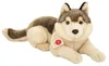 Teddy Hermann Wolf liegend, Kuscheltier, Stofftier, Produktbild-Vorschau 1