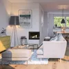 Wandkamin Bioethanol DELTA 600 rechts mit Verglasung Produktbild-Vorschau 4