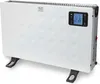 A white electric heater with a digital display and black legs is shown against a white background. Anteprima dell’immagine prodotto