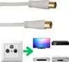 Hama 15m Antennen-Kabel 90db Koaxial-Kabel Koax-Kabel 4K Produktbild-Vorschau 2