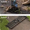 Wiltec Aluminium Rasenrakel 121,9 x 25,4 cm mit 2 m Stiel, Produktbild-Vorschau 4