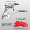Druckluft Set Reifenfüller Ausblaspistole Farbspritzpistole Produktbild-Vorschau 4