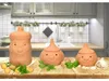 Mambocat Sada 3ks terakotových hrnců Česnekový hrnec + Náhled obrázku produktu 2