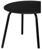 Gartenbeistelltisch - schwarz - Metall - Durchmesser 50 cm Produktbild-Vorschau 2