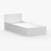 Lit d'enfant Cadre de lit Lit simple Lit 90cm blanc sans Voir les images du produit 2