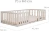 roba Montessori Bodenbett 70 x 140 cm für Kinder Produktbild-Vorschau 7