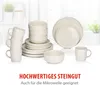 alpina Geschirrset 16Teilig - Teller Set 4 Personen - Produktbild-Vorschau 5