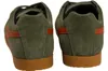 Gola Herrier Suede khaki orang sportlicher Schnürer Grün in Produktbild-Vorschau 35