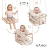 MAMOI Kinder schommel 3-in-1 met veiligheidsgordel, in Productafbeelding-voorbeeld 5