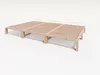 Gigapur G56 Massivholz-Bett 300x200 cm – Kiefer Natur Produktbild-Vorschau 2