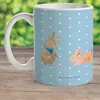 Mr. & Mrs. Panda Pott Hasen Muschel - Blau Pastell - Produktbild-Vorschau 2