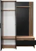 4ALLHOME Garderobenschrank KILO 140 cm mit Spiegel und Produktbild-Vorschau 4