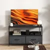 HOMCOM TV Schrank Lowboard mit 2 Schubladen, offenem Fach, Produktbild-Vorschau 9