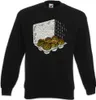 Urban Backwoods Alien Eggs, Sweatshirt, Farbe: Schwarz, Produktbild-Vorschau 1