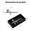 Pistola ad aerografo Wiltec X501, pennello ad aria Anteprima dell’immagine prodotto 9