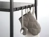 Yamazaki Küchenregal schwarz stehend Metall Standregal 3 Produktbild-Vorschau 4