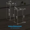 Bomann Einbau-Kühlschrank KSE 7812 weiß Produktbild-Vorschau 2