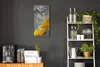 Wohnzimmer Leinwand Uhr Geräuschlos Küche 30x60 Farbige, Produktbild-Vorschau 2