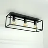 Moderné čierne stropné svietidlá Loft Horus 2866/Z-B-3 s 3 Náhľad obrázku produktu 1