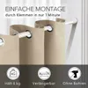 tinycurtains Türvorhang 195x150cm mit Teleskopstange Produktbild-Vorschau 6