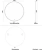 LED Badspiegel mit Beleuchtung Badezimmer Spiegel Rund mit Produktbild-Vorschau 10