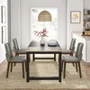 A dining table and chairs set in a dining room setting. Anteprima dell’immagine prodotto