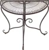 Konsole Provencal, metalen look, roestkleur, antiek design Productafbeelding-voorbeeld 1