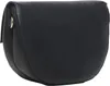 A black handbag is shown from the side against a white background. Produktbild-Vorschau