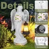 Engel Gartenstatuen, Grabschmuck Wetterfest: Grabengel, Produktbild-Vorschau 4