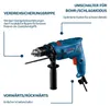 Bosch GSB 600 Professional, 1,3 cm, 48000 RPM, 2,5 cm, 1 Produktbild-Vorschau 8