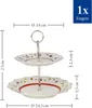 Villeroy & Boch 1485857887, Redondo, Rojo, Blanco, Vista previa de la imagen del producto 6