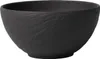 A black bowl with a textured exterior is shown against a white background. Produktbild-Vorschau
