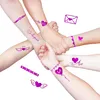 Oblique Unique Temporäre Klebetattoos Tattoo Set Herzen mit Produktbild-Vorschau 2