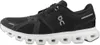 A side view of a black and white running shoe. Anteprima dell’immagine prodotto