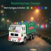 Kinder Spielzeug Müllauto mit Licht und Musik, 4D Produktbild-Vorschau 4