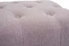 Ottomana Chesterfield, sgabello poggiapiedi, tessuto Anteprima dell’immagine prodotto 4