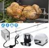 Fiqops set di spiedi per girarrosto in acciaio inox 117cm Anteprima dell’immagine prodotto 2