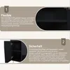 Szafka na buty Merax z 2 szufladami i 4 drzwiczkami, Podgląd zdjęcia produktu 9