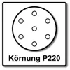 Festool Garnet STF D125/8 P220 GR/100 Brúsny kotúč 125 mm Náhľad obrázku produktu 5