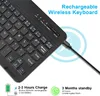 2in1 Set Bluetooth Tastatur in Schwarz + Hülle für Samsung Produktbild-Vorschau 2