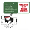 BigDean Campingstuhl 150kg mit Tisch – Klappstuhl mit Produktbild-Vorschau 2